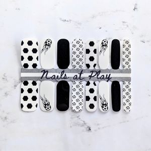 5 for $20 Nail Wraps- Soccer Ball